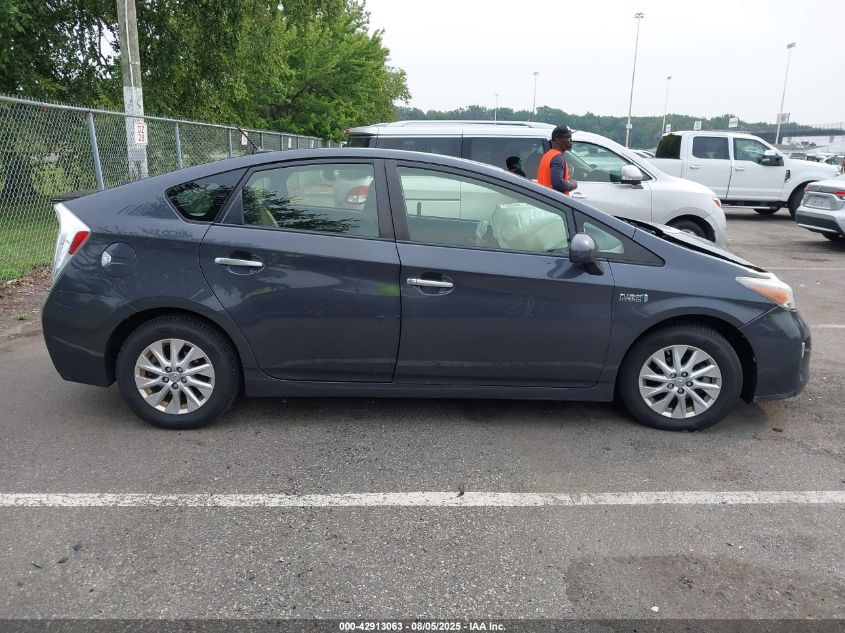 2012 Toyota Prius Plug-In VIN: JTDKN3DP3C3024119 Lot: 42913063