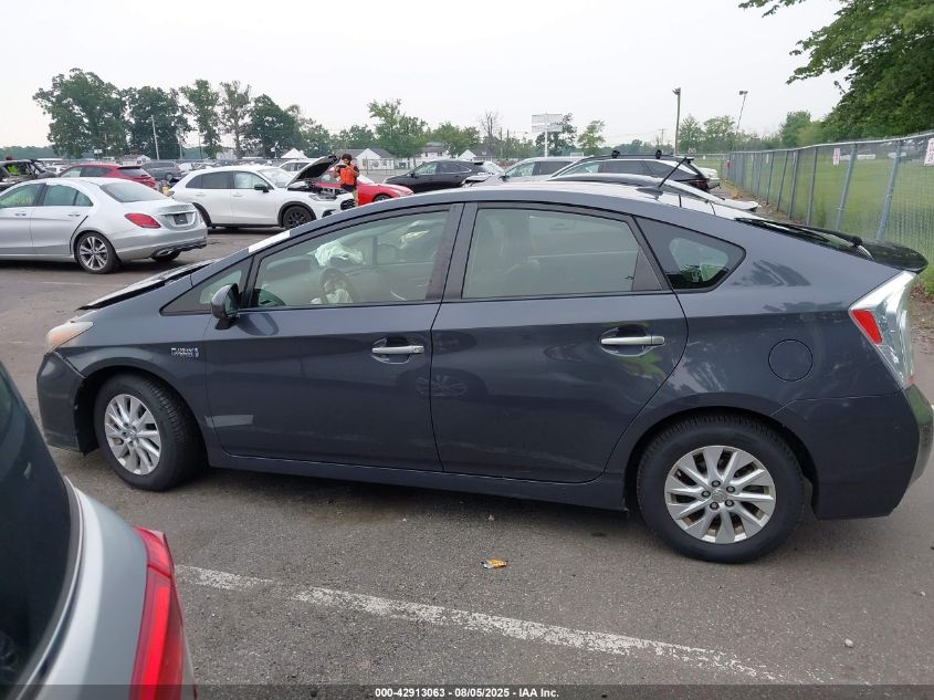 2012 Toyota Prius Plug-In VIN: JTDKN3DP3C3024119 Lot: 42913063