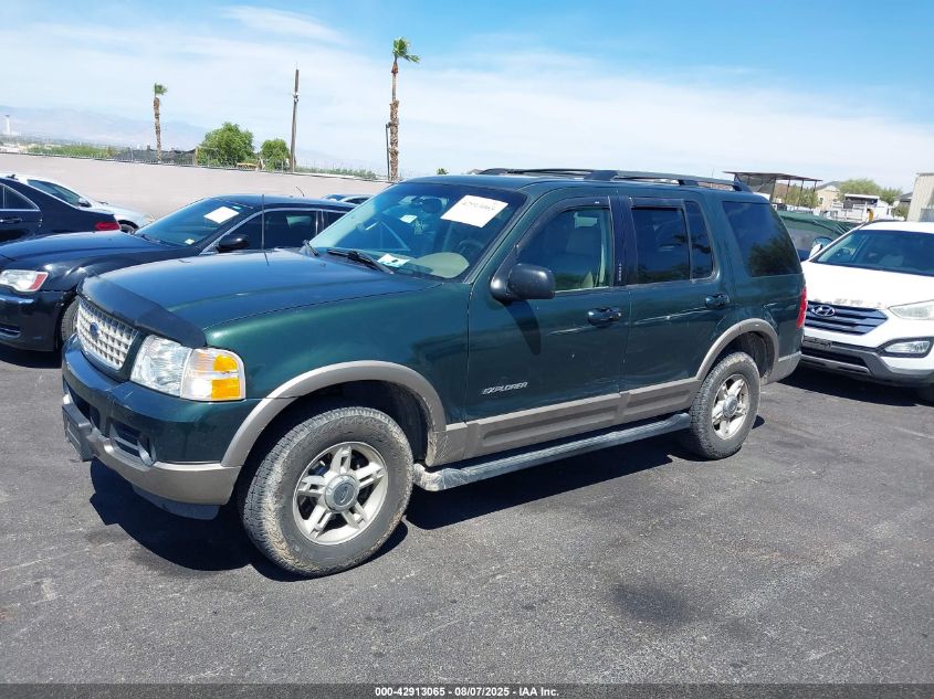 2002 Ford Explorer Eddie Bauer VIN: 1FMZU74W42UB60800 Lot: 42913065
