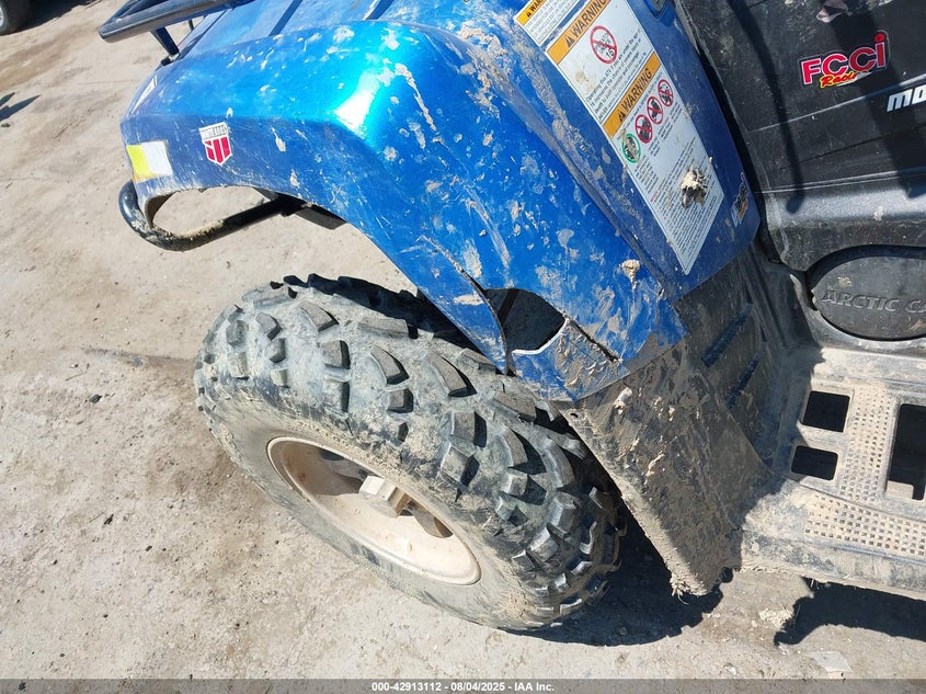 2009 Arti Cat 550 VIN: 4UF09ATV89T209963 Lot: 42913112
