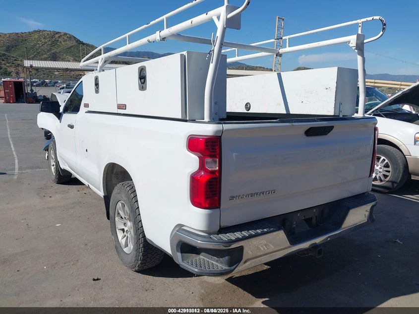 2019 CHEVROLET SILVERADO 1500 WORK TRUCK - 3GCNWAEFXKG273632