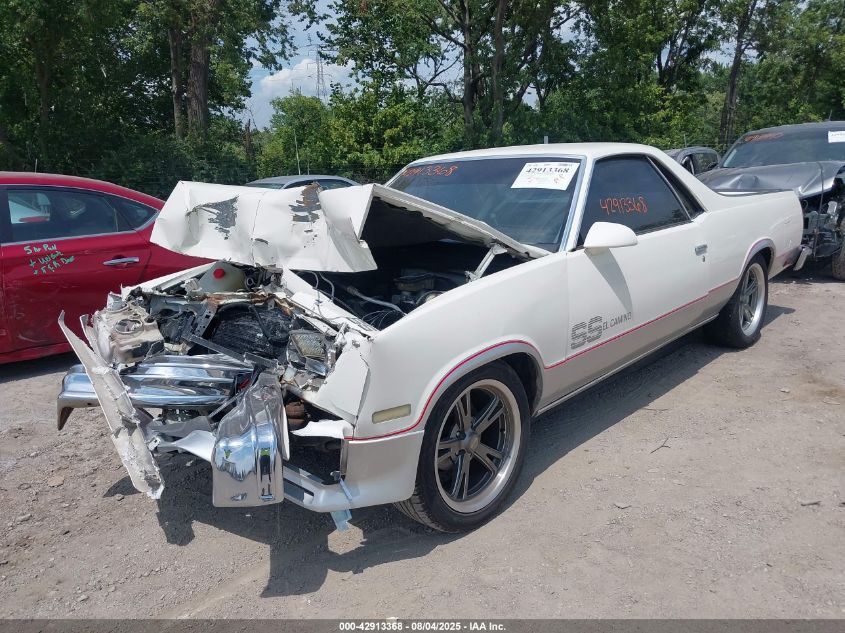 1987 Chevrolet El Camino VIN: 3GCCW80Z1HS907966 Lot: 42913368