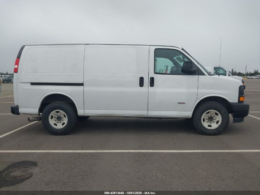 2017 Chevrolet Express 2500 Work Van VIN: 1GCWGAF14H1310699 Lot: 42913440