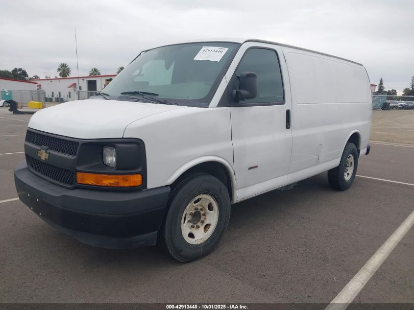 2017 Chevrolet Express 2500 Work Van VIN: 1GCWGAF14H1310699 Lot: 42913440
