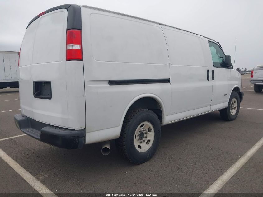 2017 Chevrolet Express 2500 Work Van VIN: 1GCWGAF14H1310699 Lot: 42913440