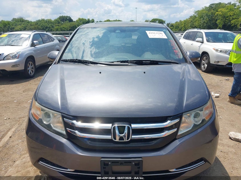 2014 Honda Odyssey Ex-L VIN: 5FNRL5H68EB089331 Lot: 42913546