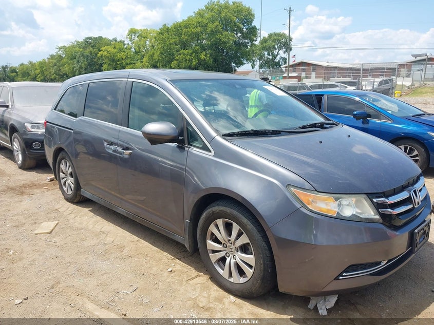 2014 Honda Odyssey Ex-L VIN: 5FNRL5H68EB089331 Lot: 42913546