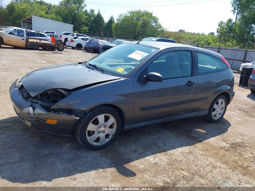 2002 Ford Focus Zx3 VIN: 3FAFP31342R140657 Lot: 42913573