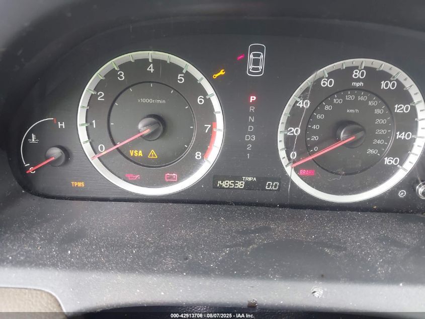 2009 Honda Accord 2.4 Lx VIN: 1HGCP263X9A096220 Lot: 42913706