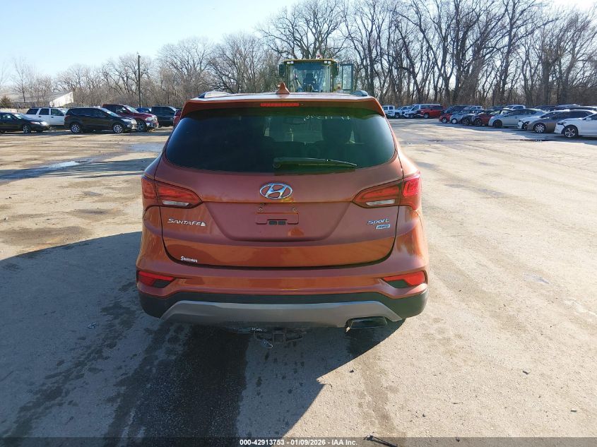 2018 Hyundai Santa Fe Sport 2.4L VIN: 5XYZUDLB7JG514326 Lot: 42913753