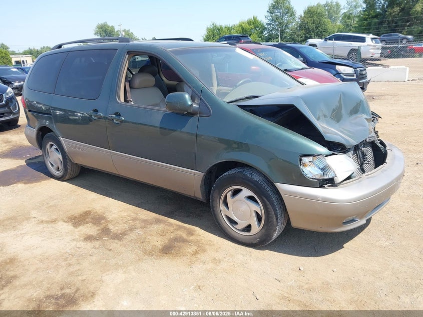 4T3ZF13C62U460442 2002 Toyota Sienna Xle auction photo 1