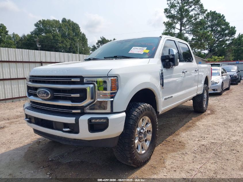 2020 Ford F-250 Platinum VIN: 1FT8W2BT9LEE74928 Lot: 42913886