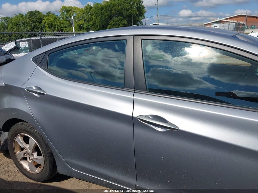 2015 HYUNDAI ELANTRA SE - 5NPDH4AE8FH614656