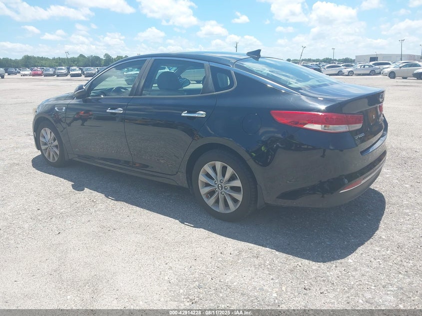 Vin: 5xxgu4l38gg078017, lot: 43407954, kia optima ex 20163