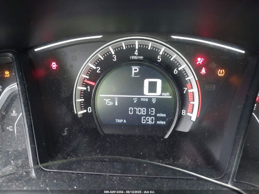 2018 Honda Civic Lx VIN: 19XFC2F57JE201001 Lot: 42914354