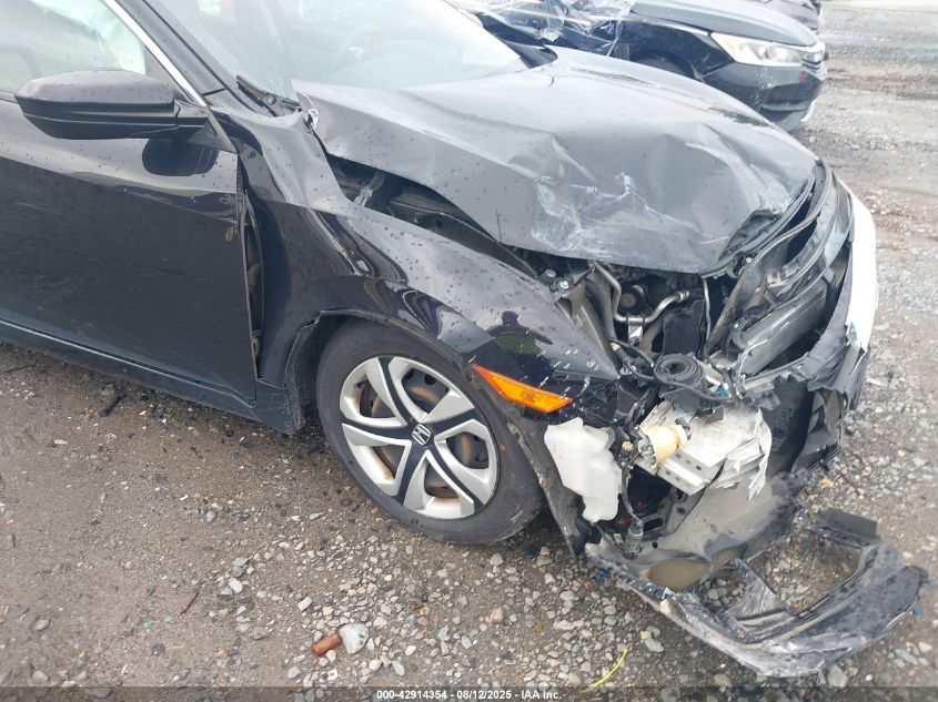 2018 Honda Civic Lx VIN: 19XFC2F57JE201001 Lot: 42914354