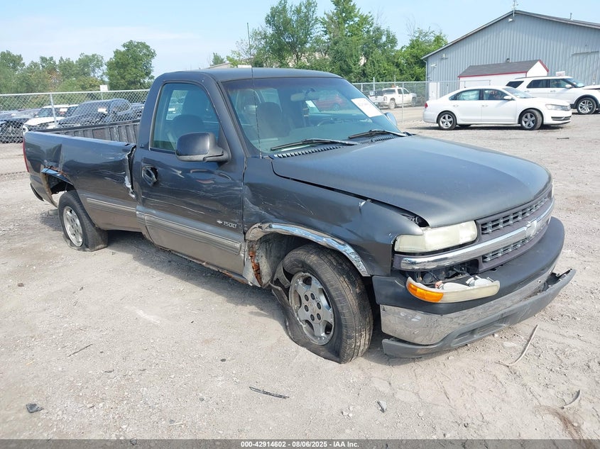 1GCEC14T0XE154938 1999 Chevrolet Silverado 1500 Ls auction photo 1