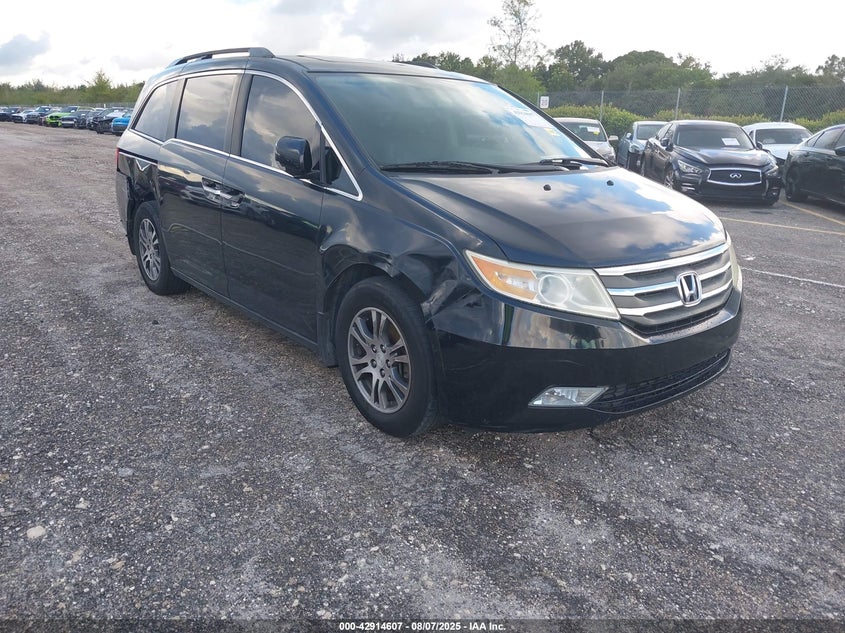 Vin: 5fnrl5h62db023646, lot: 43408332, honda odyssey ex-l 2013 img_1