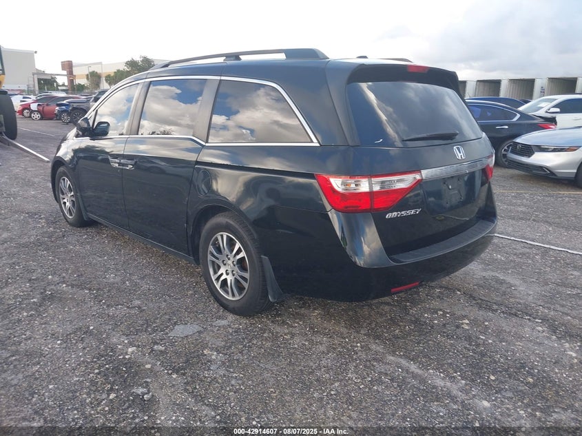 Vin: 5fnrl5h62db023646, lot: 43408332, honda odyssey ex-l 20133