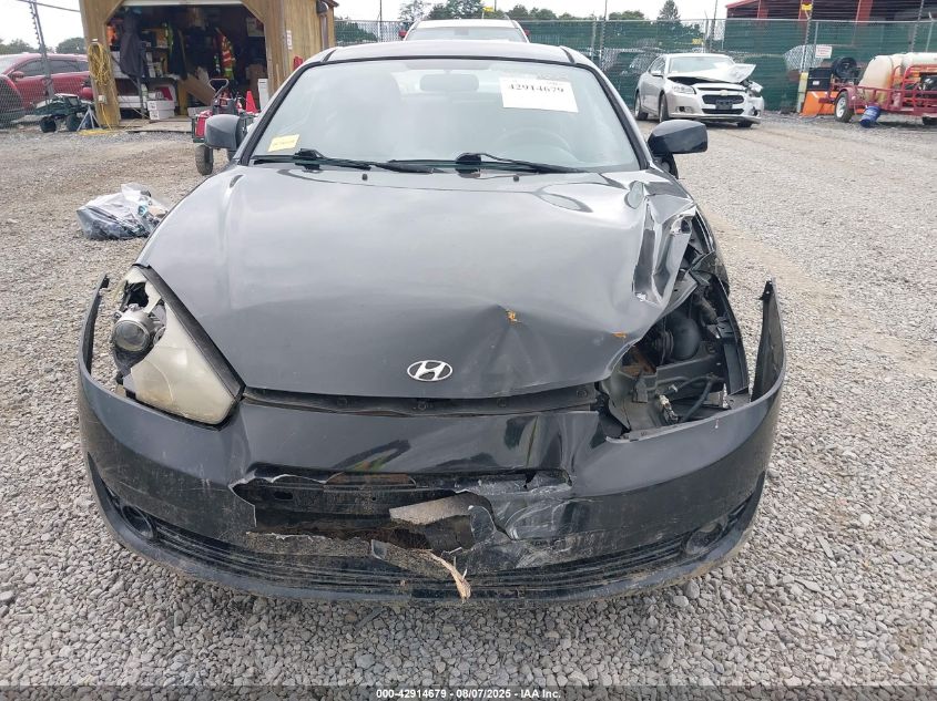 2007 Hyundai Tiburon Gs VIN: KMHHM66D87U256003 Lot: 42914679