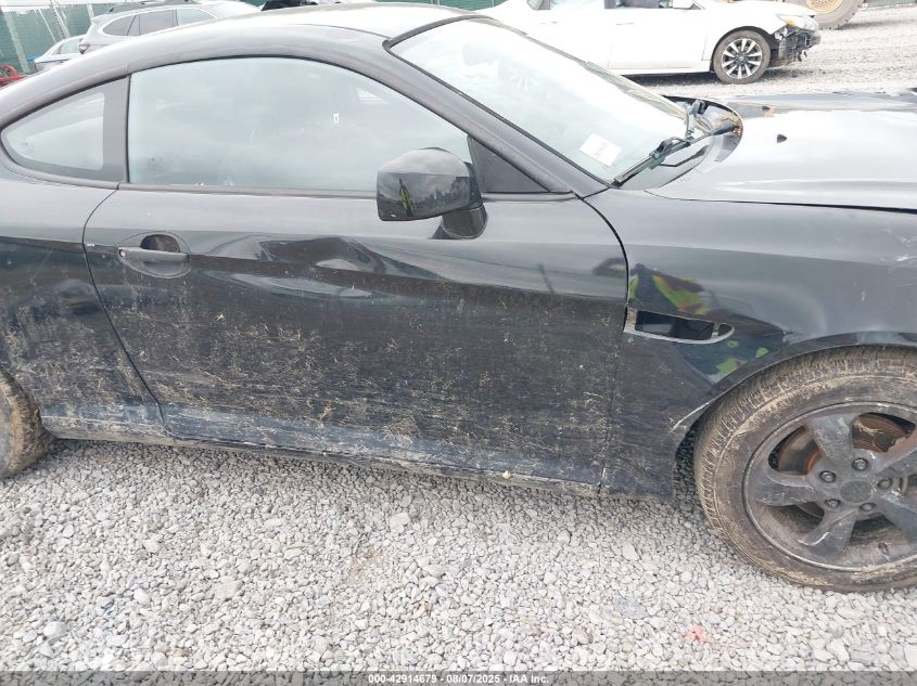 2007 Hyundai Tiburon Gs VIN: KMHHM66D87U256003 Lot: 42914679