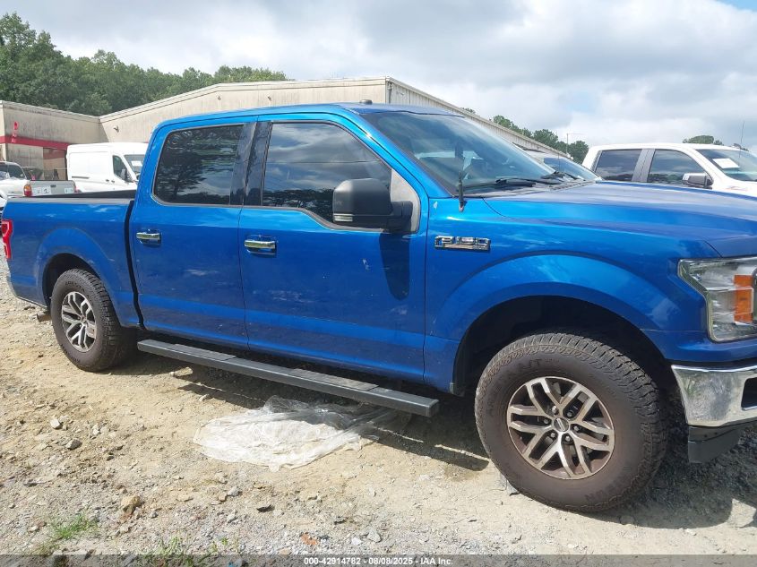 2018 Ford F-150 Xlt VIN: 1FTEW1CBXJKE19535 Lot: 42914782