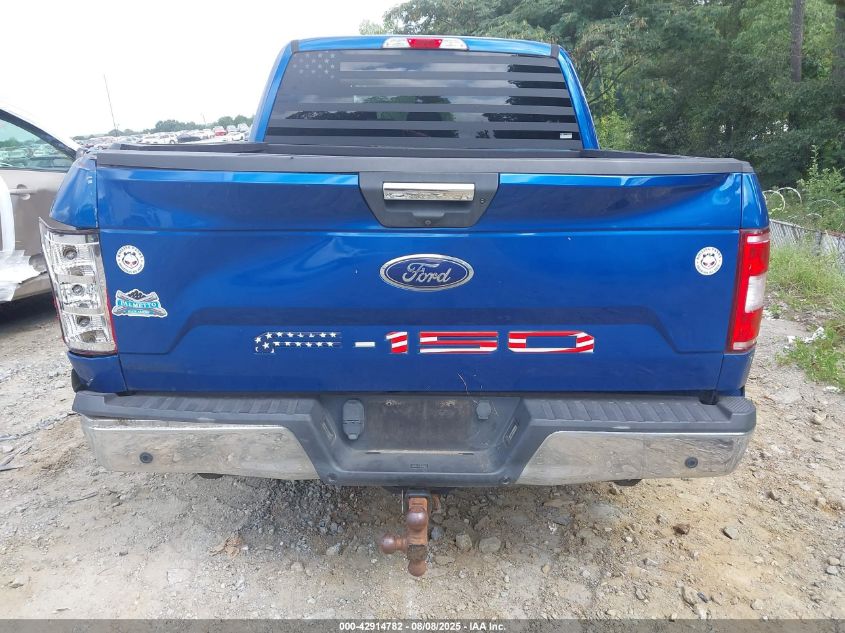 2018 Ford F-150 Xlt VIN: 1FTEW1CBXJKE19535 Lot: 42914782