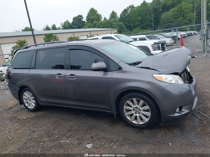 2011 Toyota Sienna Limited V6 VIN: 5TDYK3DCXBS141094 Lot: 42914942