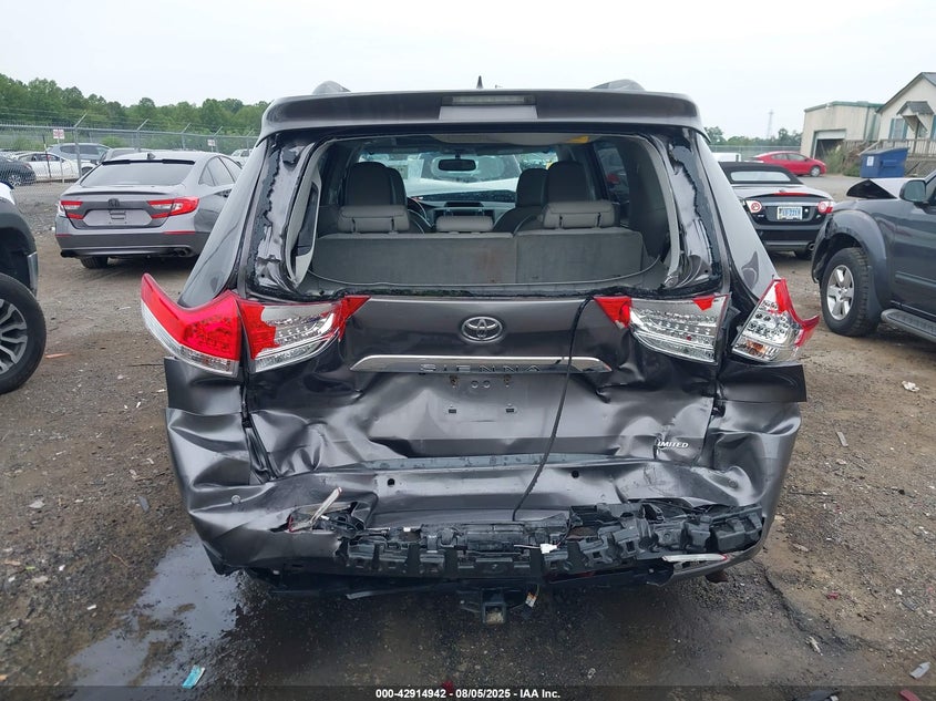 2011 Toyota Sienna Limited V6 VIN: 5TDYK3DCXBS141094 Lot: 42914942