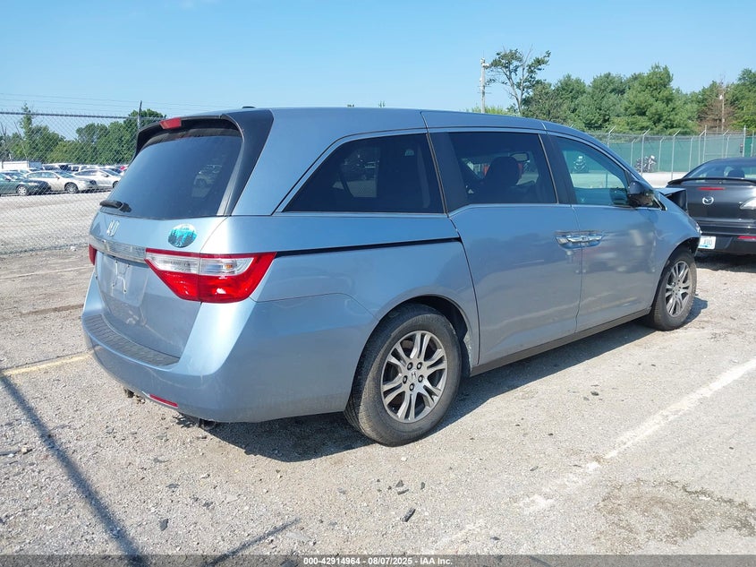 Vin: 5fnrl5h63bb095072, lot: 43408689, honda odyssey exl 20114