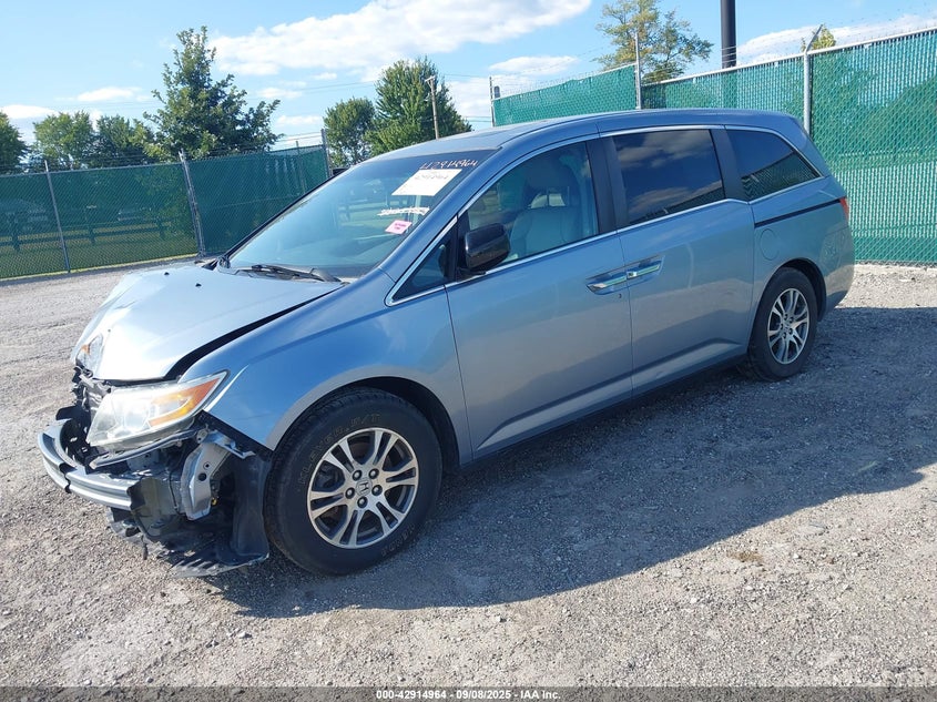 Vin: 5fnrl5h63bb005072, lot: 43408689, honda odyssey ex-l 20112