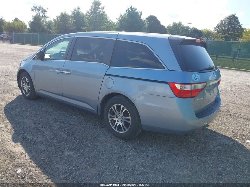 Vin: 5fnrl5h63bb005072, lot: 43408689, honda odyssey ex-l 20113