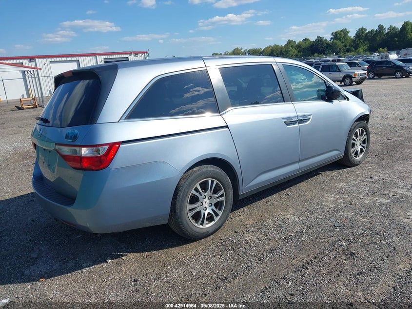 Vin: 5fnrl5h63bb005072, lot: 43408689, honda odyssey ex-l 20114