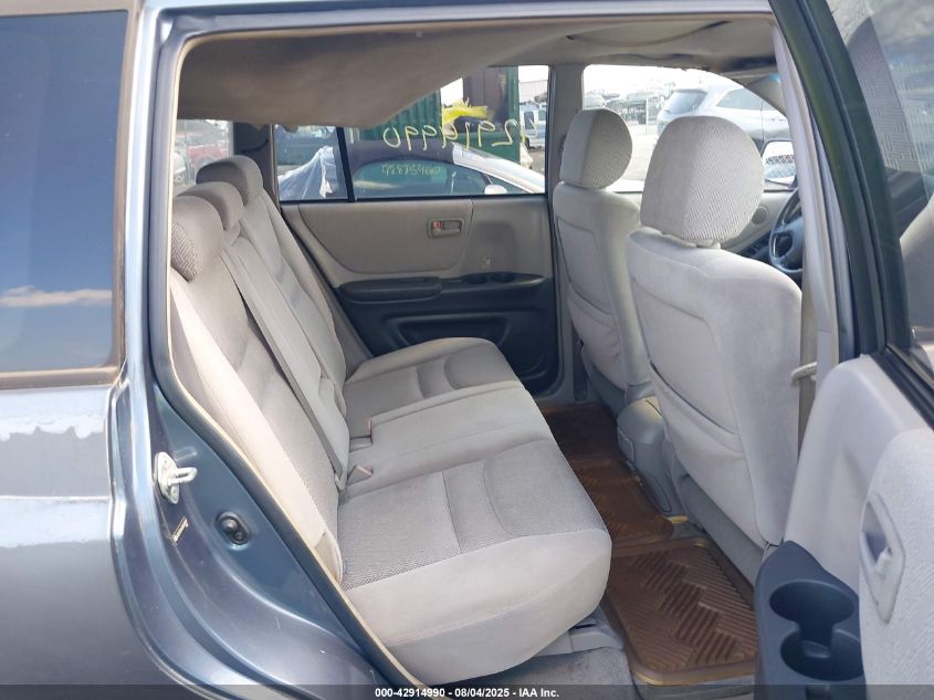 2003 Toyota Highlander V6 VIN: JTEGF21A130100947 Lot: 42914990