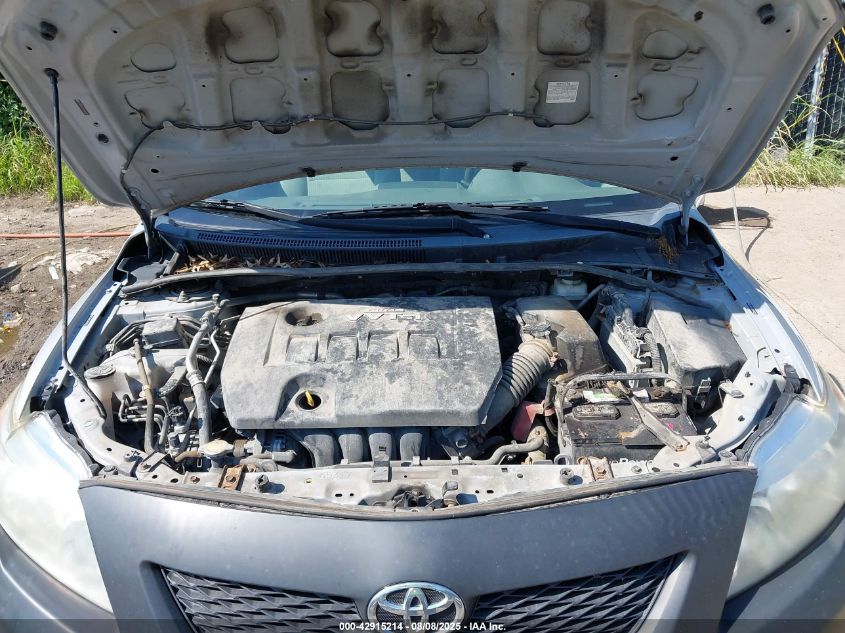 2010 Toyota Corolla Le VIN: 2T1BU4EE3AC483225 Lot: 42915214