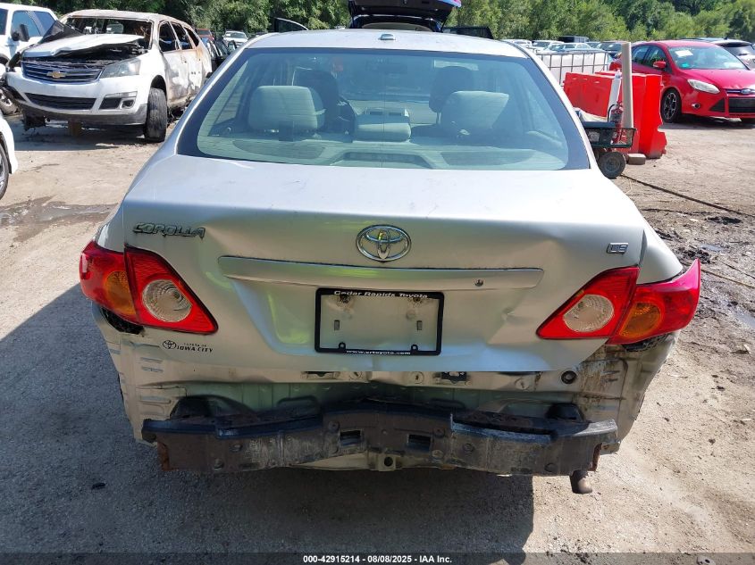 2010 Toyota Corolla Le VIN: 2T1BU4EE3AC483225 Lot: 42915214
