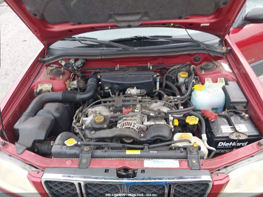 2002 Subaru Forester L VIN: JF1SF63512H715669 Lot: 42915220