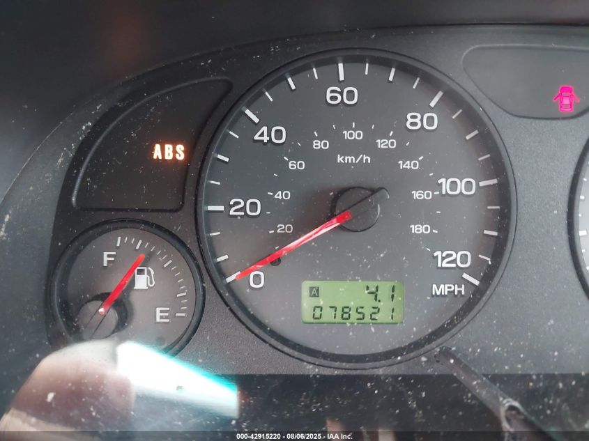 2002 Subaru Forester L VIN: JF1SF63512H715669 Lot: 42915220