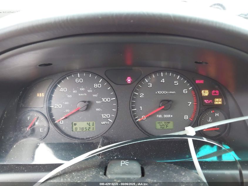 2002 Subaru Forester L VIN: JF1SF63512H715669 Lot: 42915220