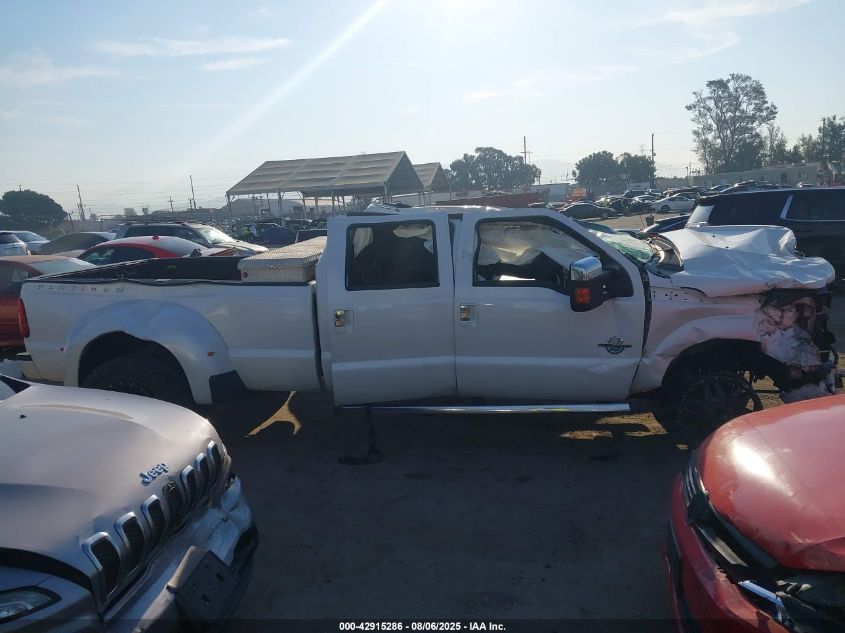 2016 Ford F350 Lariat VIN: 1FT8W3DT0GEA81991 Lot: 42915286
