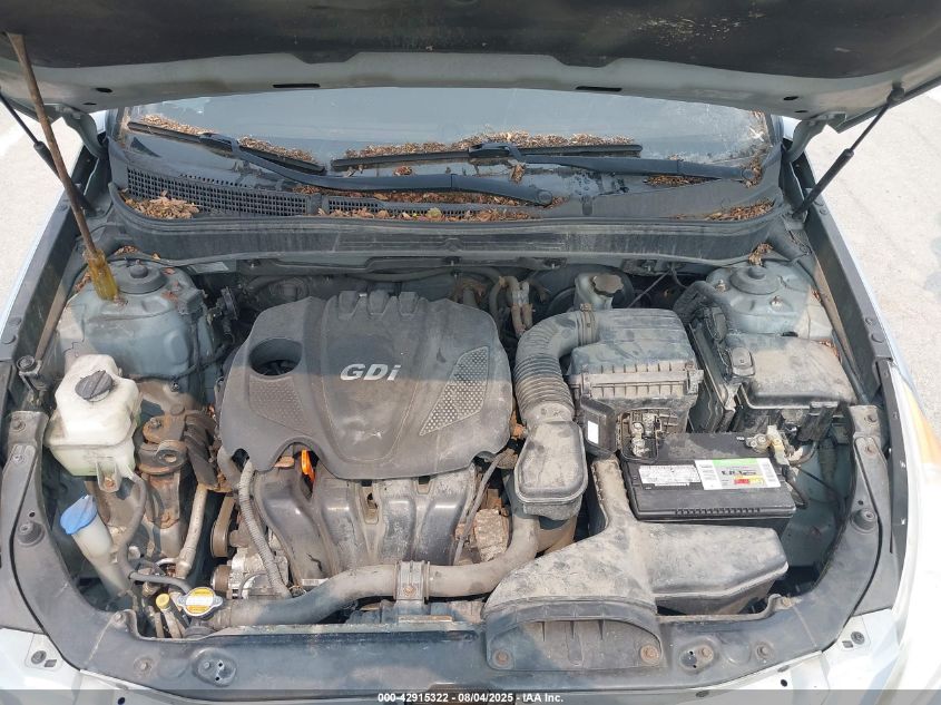 2012 Hyundai Sonata Gls VIN: 5NPEB4AC8CH359927 Lot: 42915322