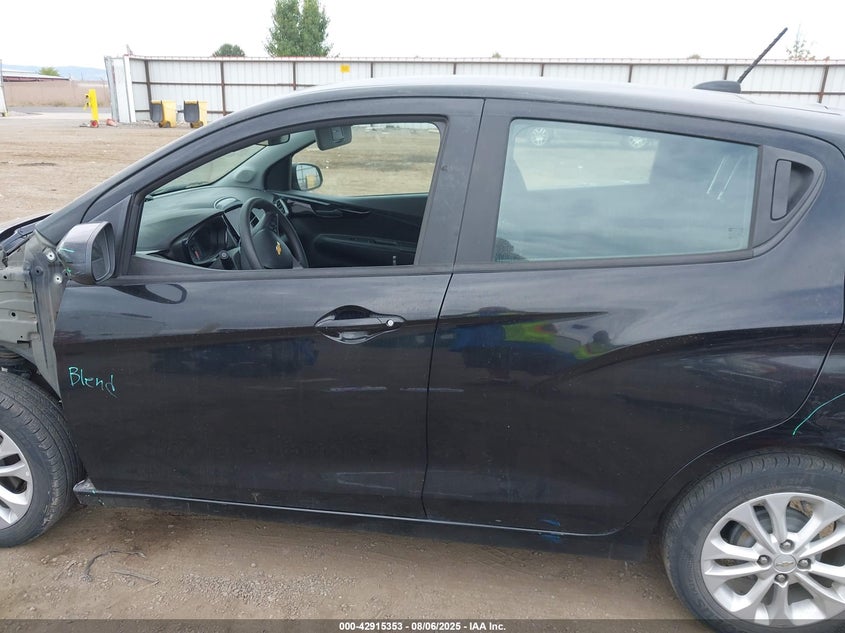 2021 Chevrolet Spark 1.4 Fwd 1lt Automatic Black Lot 111042915353 Vin KL8CD6SA7MC747585