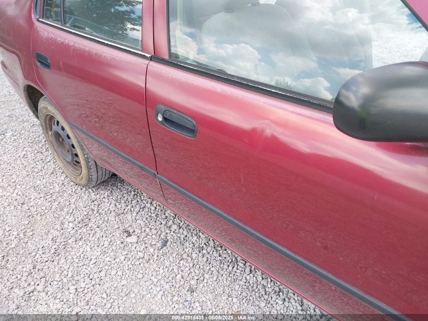 1999 Toyota Corolla Ce VIN: 1NXBR12E1XZ197529 Lot: 42915431