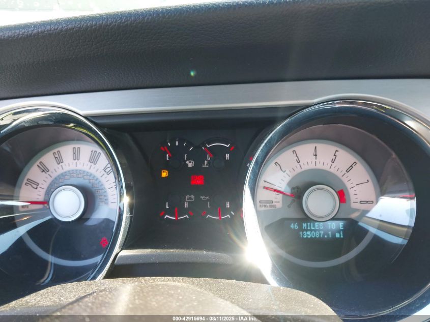 2012 Ford Mustang V6 Premium VIN: 1ZVBP8AM3C5266847 Lot: 42915694