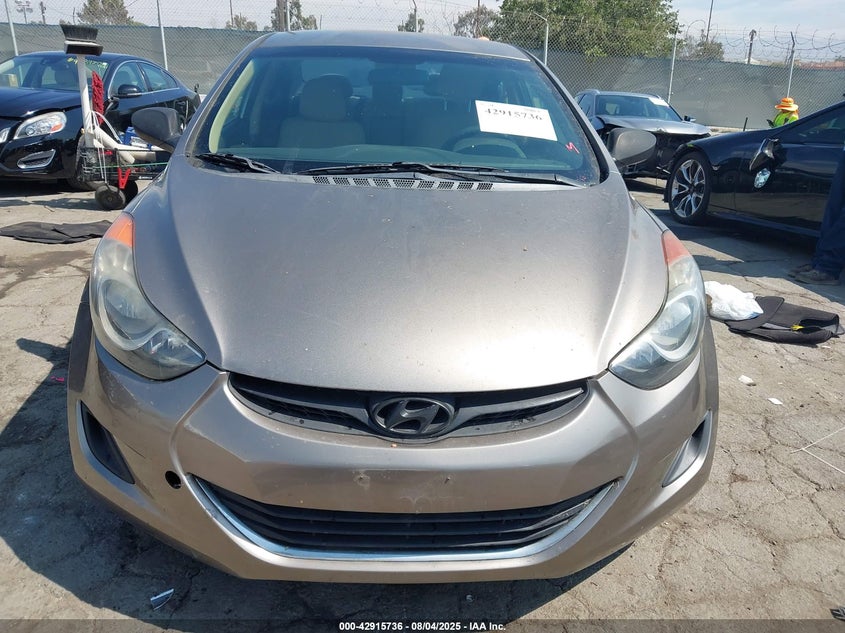 2013 HYUNDAI ELANTRA GLS 5NPDH4AE0DH423147