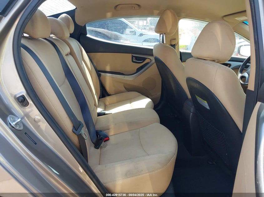2013 HYUNDAI ELANTRA GLS 5NPDH4AE0DH423147