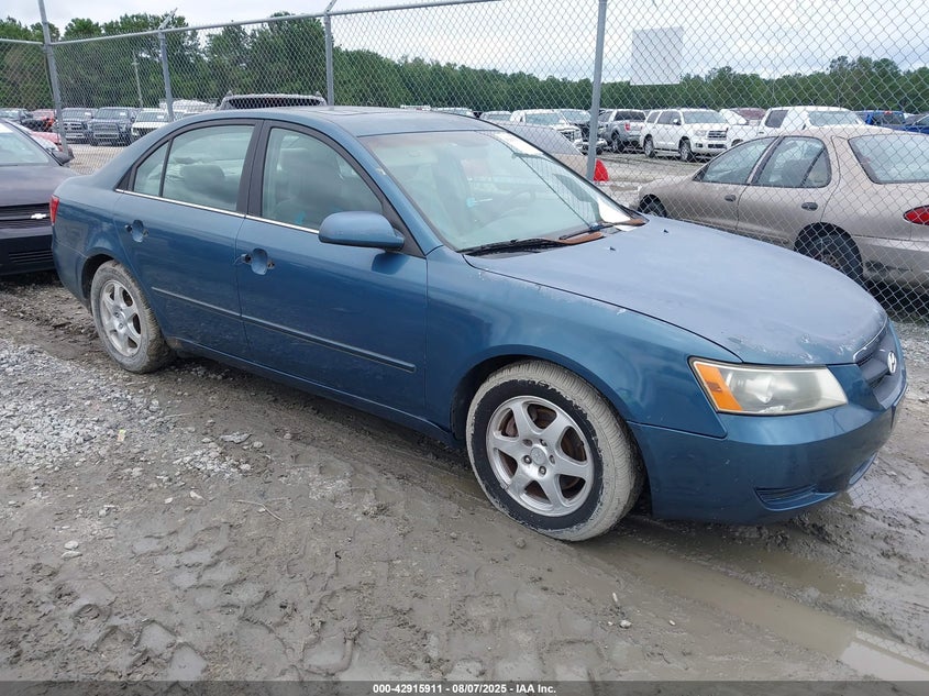 5NPEU46F66H107790 2006 Hyundai Sonata Gls V6/Lx V6 auction photo 1