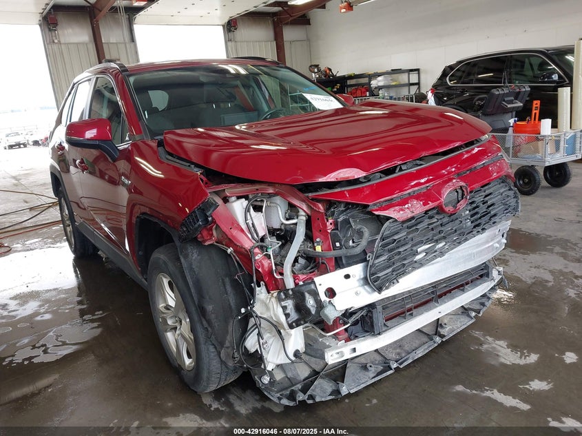 2021 TOYOTA RAV4 HYBRID LE - 2T3MWRFVXMW112202