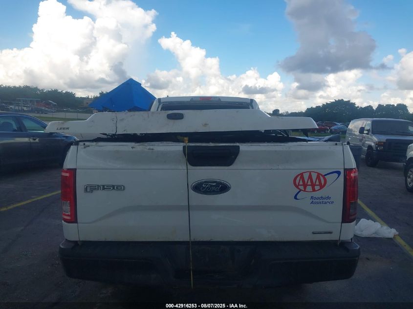 2016 Ford F-150 Xl VIN: 1FTMF1C86GKD92200 Lot: 42916253