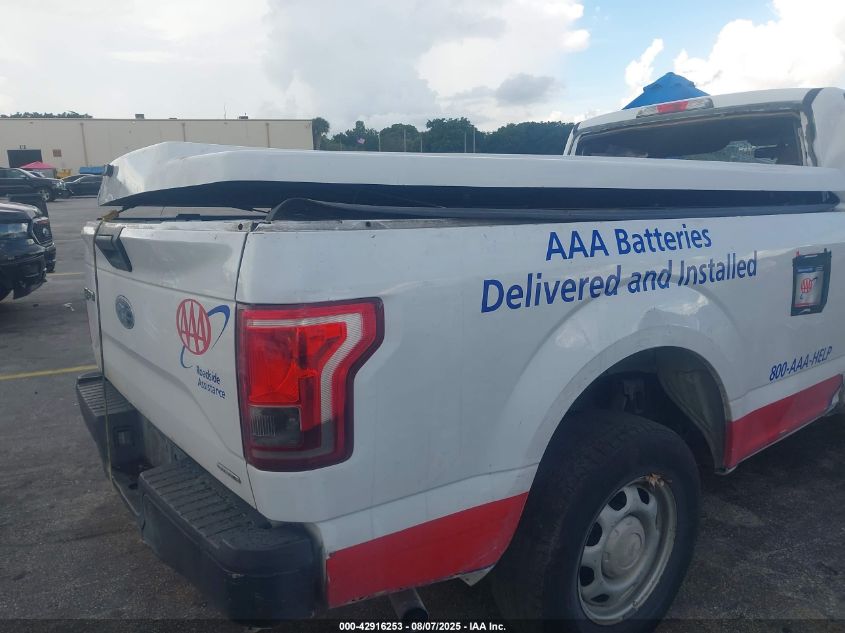 2016 Ford F-150 Xl VIN: 1FTMF1C86GKD92200 Lot: 42916253